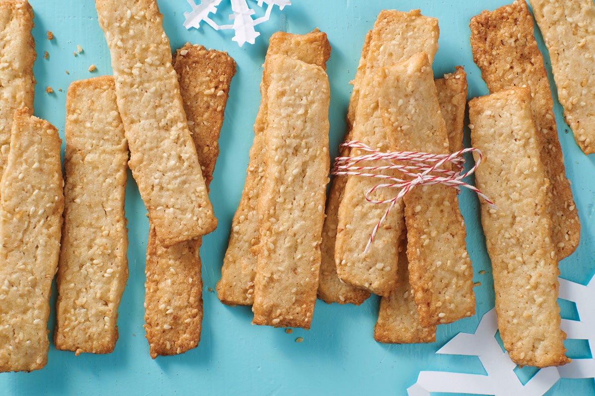 sesame sticks via@kingarthurflour