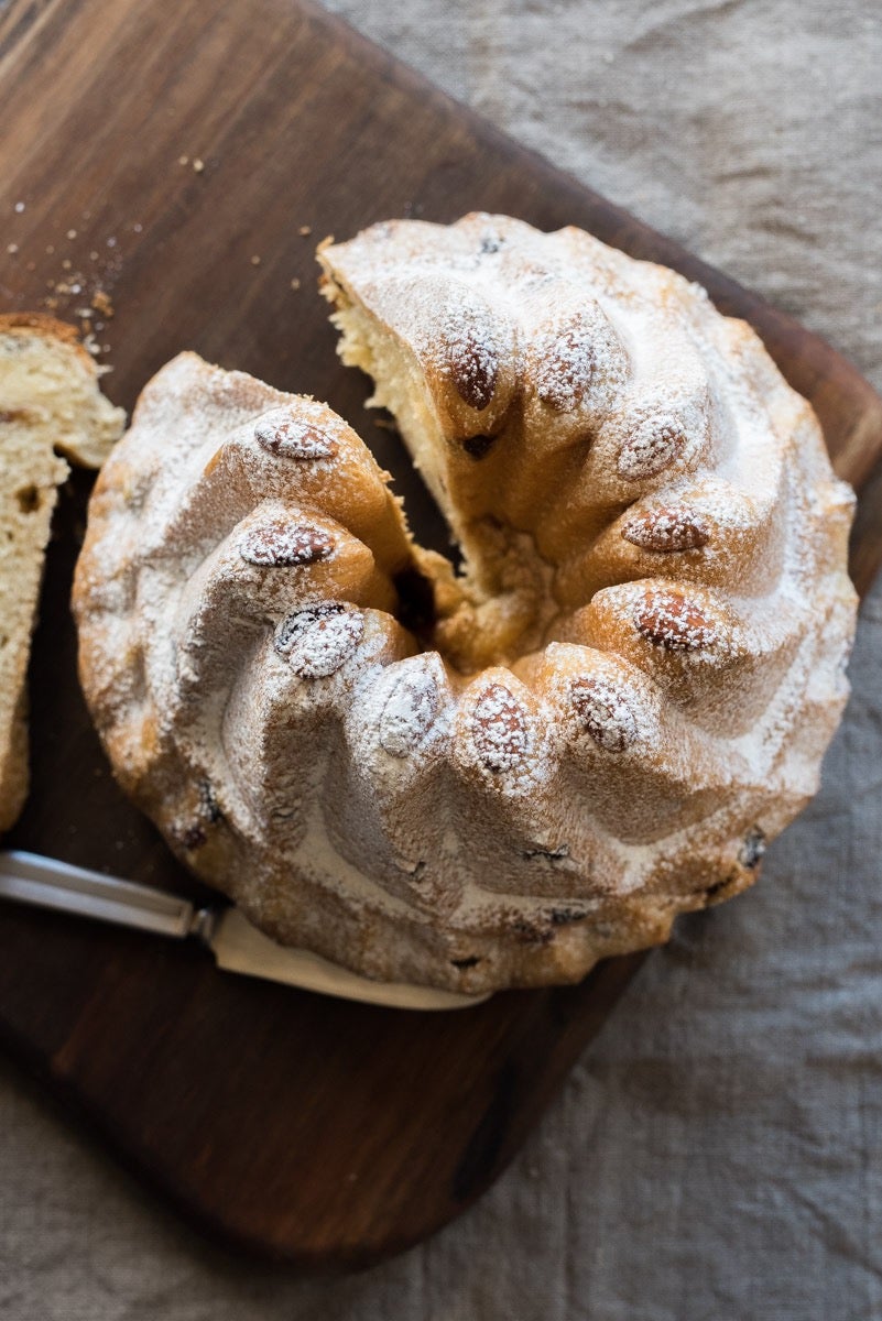 Brioche-Style Kugelhopf via @kingarthurflour