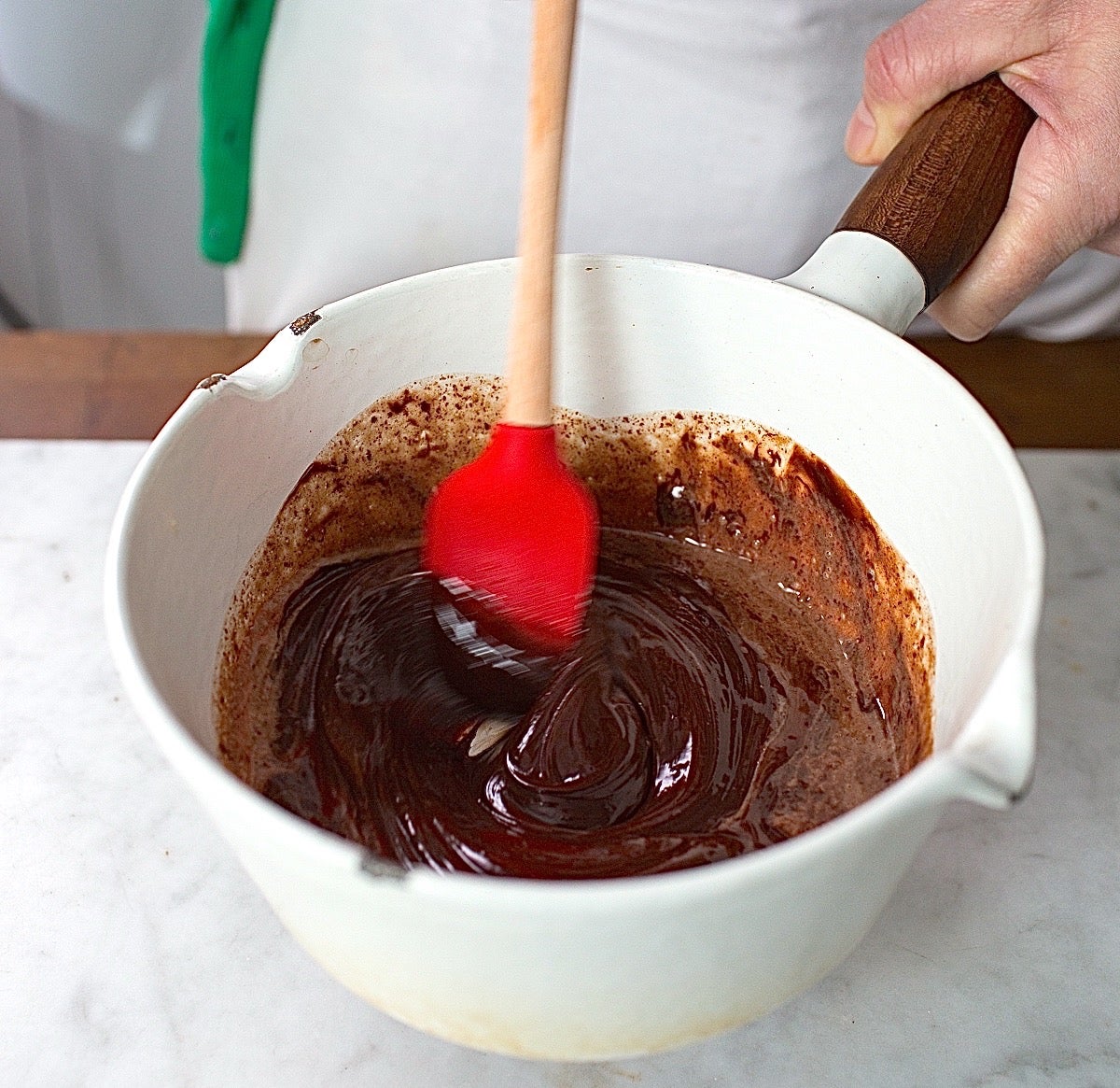 How to make Chocolate Fudge Bundt Cake via @kingarthurflour