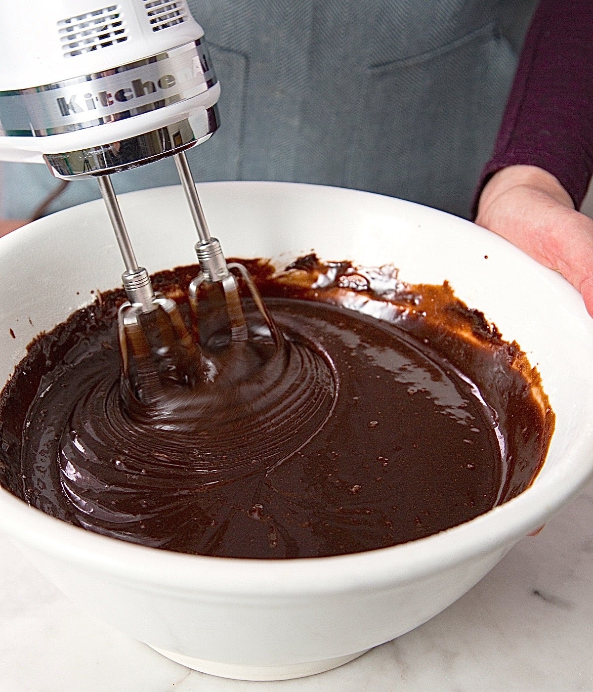 How to make Chocolate Fudge Bundt Cake via @kingarthurflour