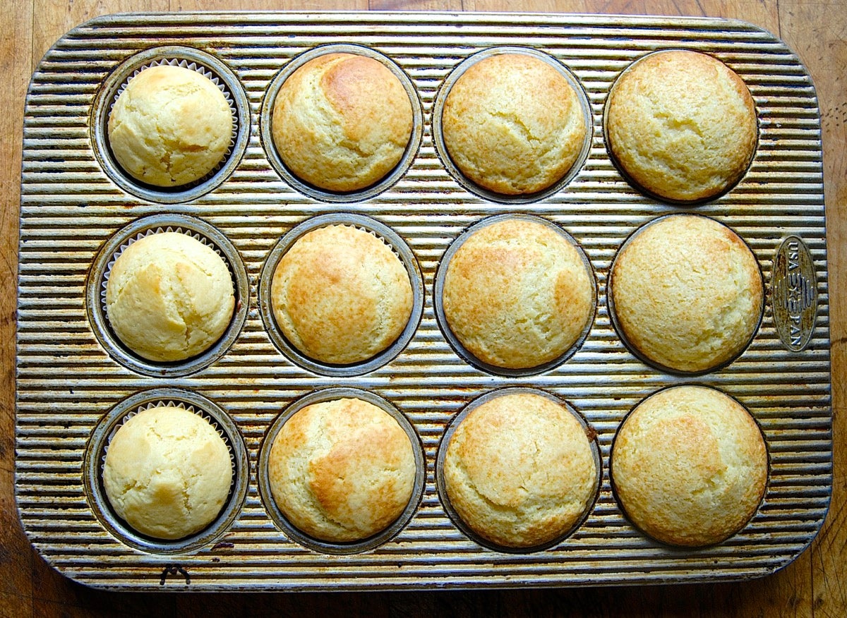 How to Reduce Sugar in Muffins via @kingarthurflour