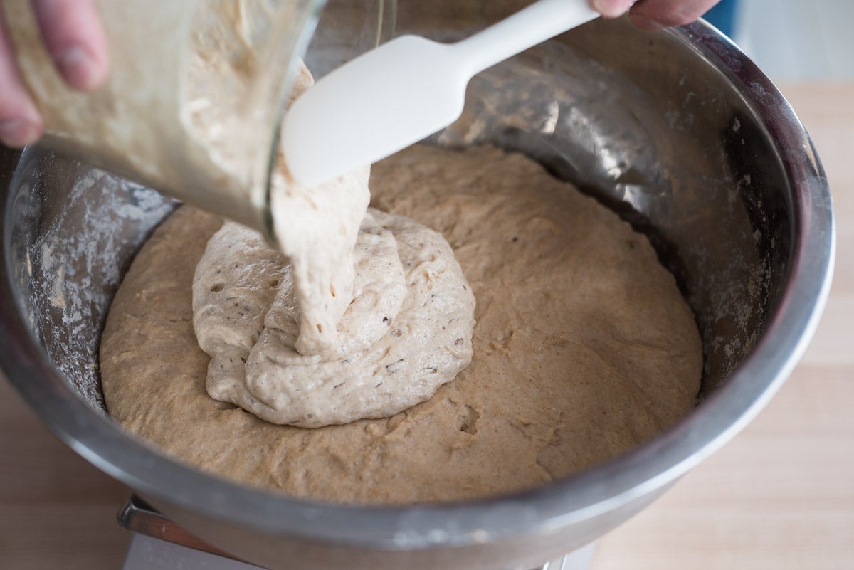 How to make Multigrain Sourdough Sandwich Bread via @kingarthurflour