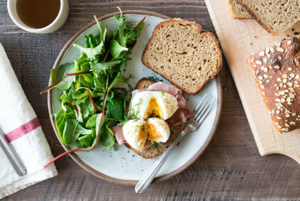 Multigrain Sourdough Sandwich Bread via @kingarthurflour