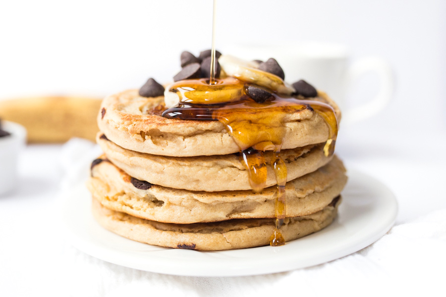 Simply Perfect Gluten-Free Pancakes via @kingarthurflour
