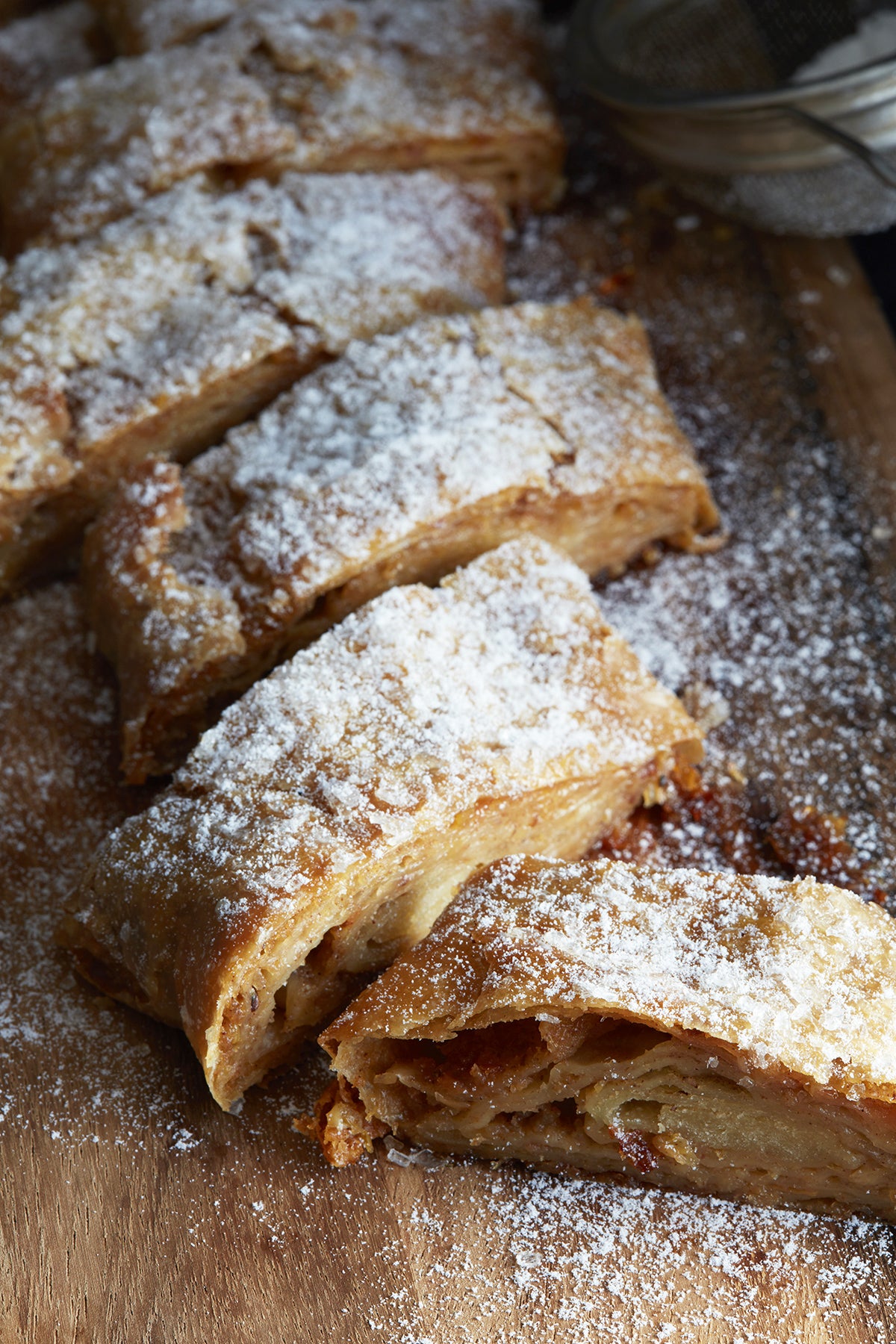 Homemade strudel via @kingarthurflour