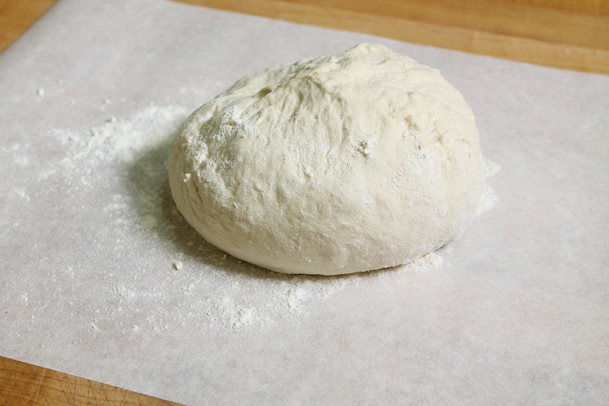 Bread baking in a Dutch oven via @kingarthurflour