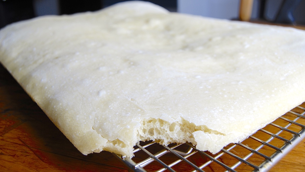 Sourdough Pizza Crust via @kingarthurflour