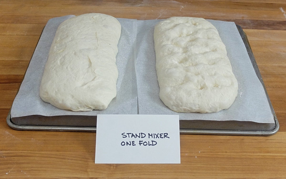 Kneading wet dough by hand via @kingarthurflour