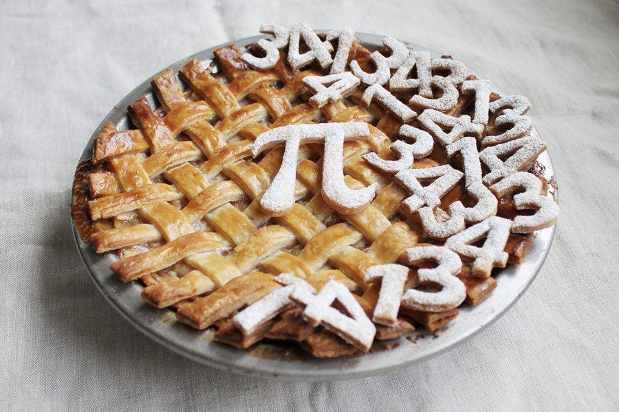 Steps for making Pi day pie via @kingarthurflour