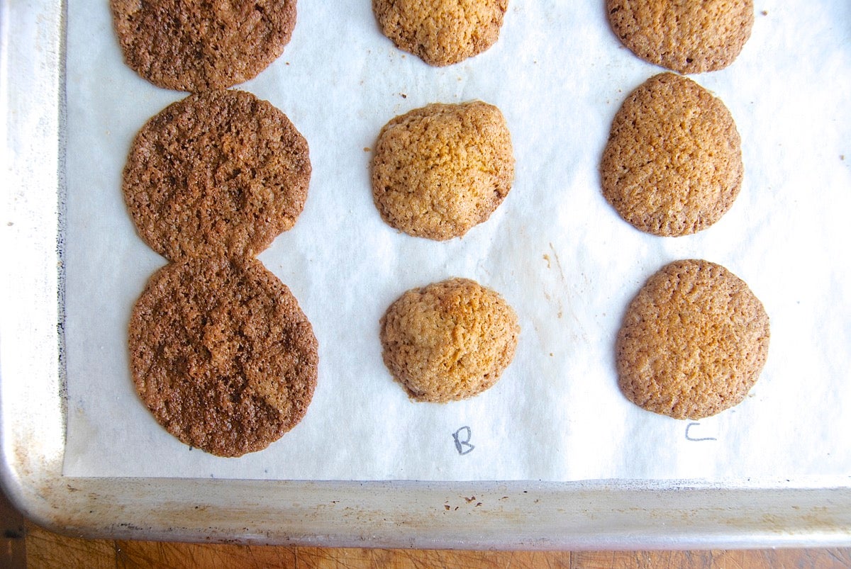 How to reduce sugar in cookies and bars via @kingarthurflour