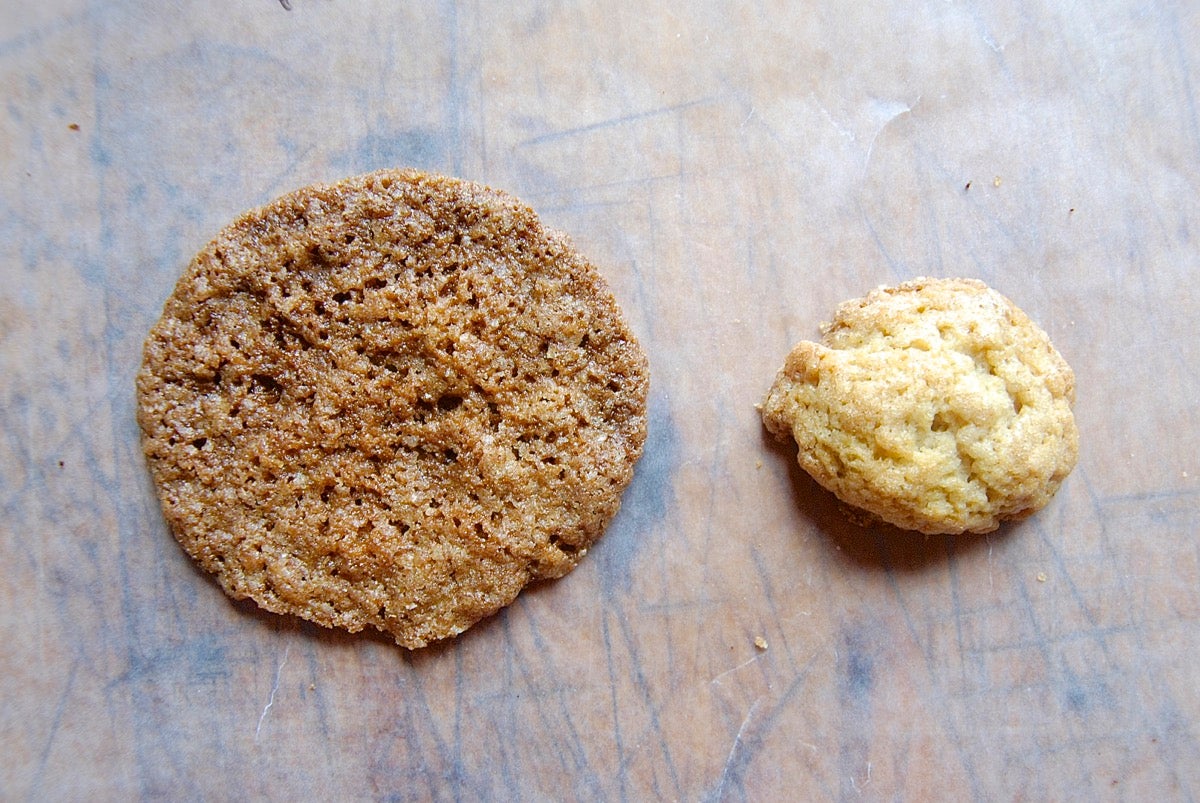 How to reduce sugar in cookies and bars via @kingarthurflour