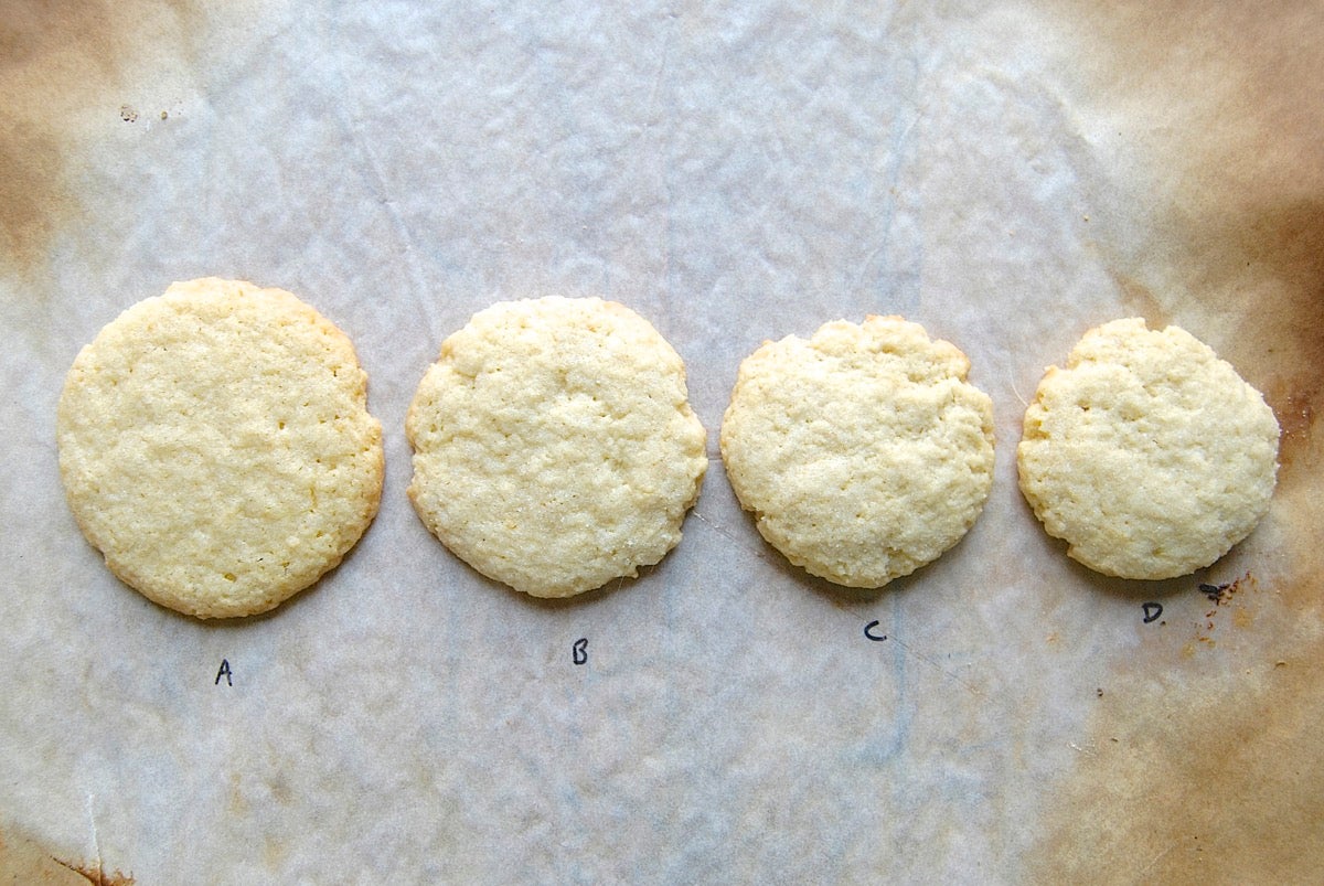 How to reduce sugar in cookies and bars via @kingarthurflour