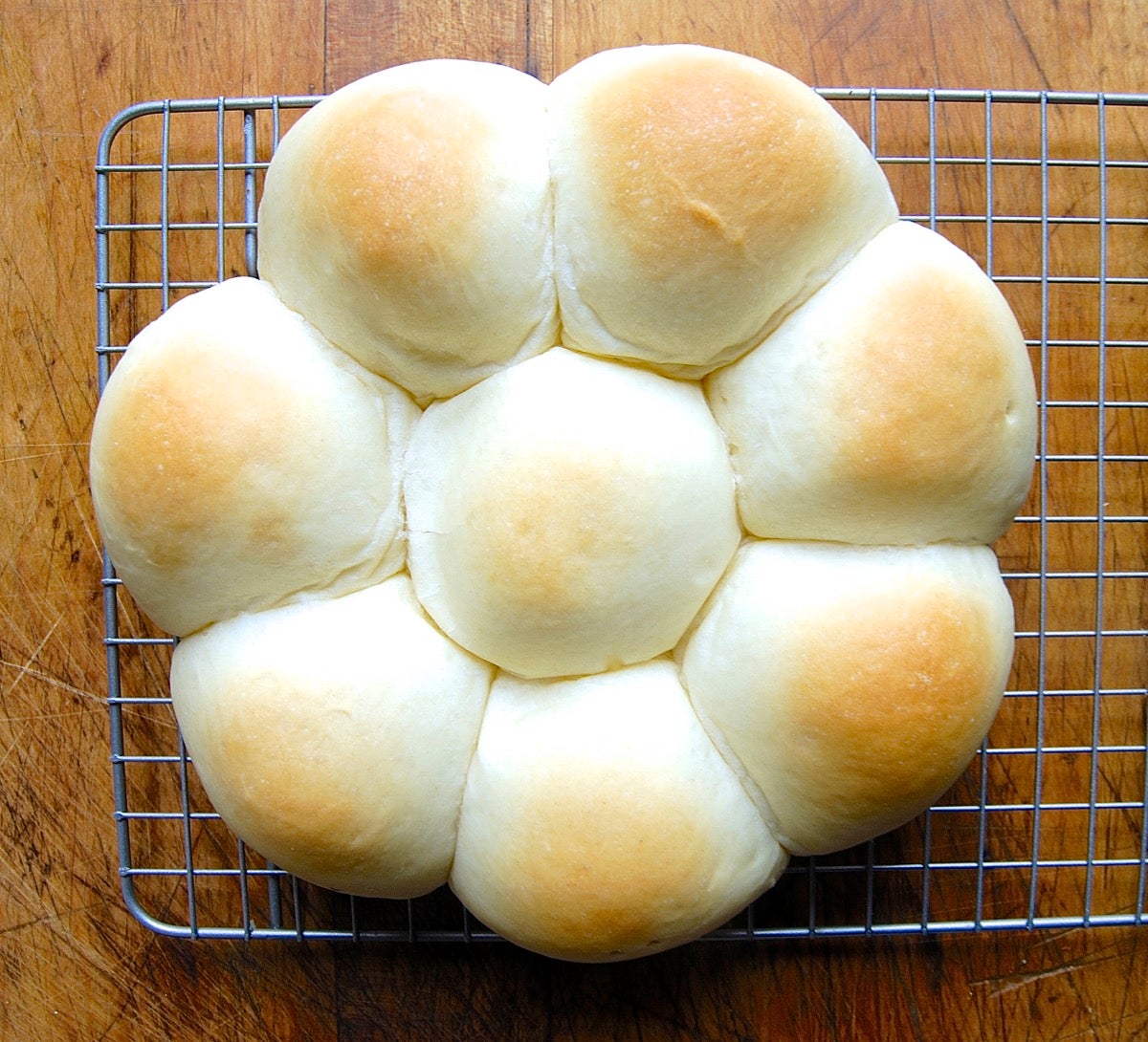 Using a thermometer with yeast bread