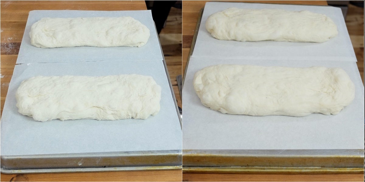 Kneading wet dough by hand via @kingarthurflour