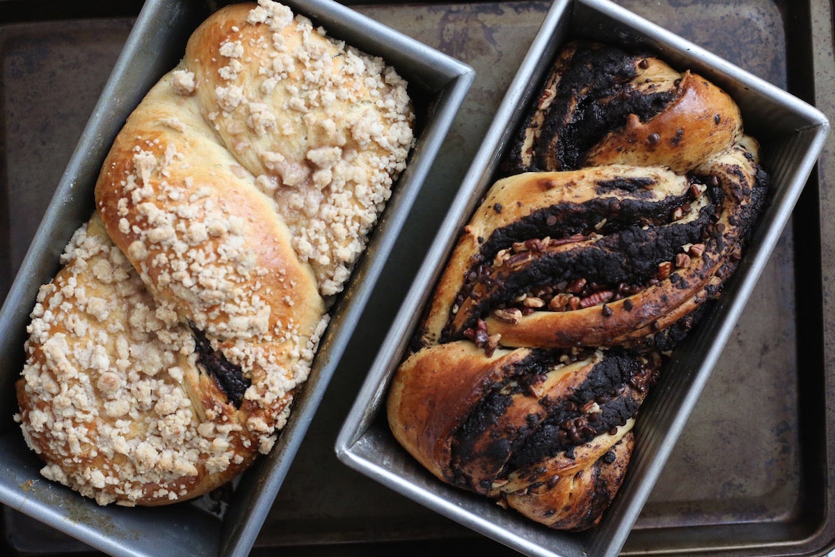 Shaping Babka via @kingarthurflour