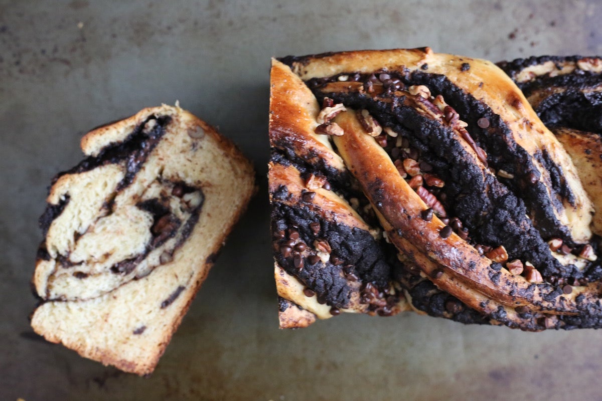 Shaping Babka via @kingarthurflour