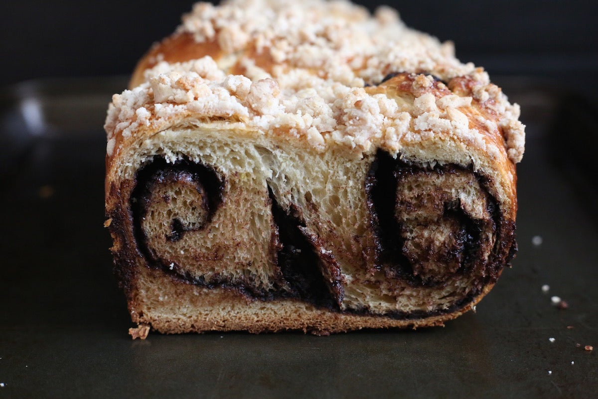 Shaping Babka via @kingarthurflour