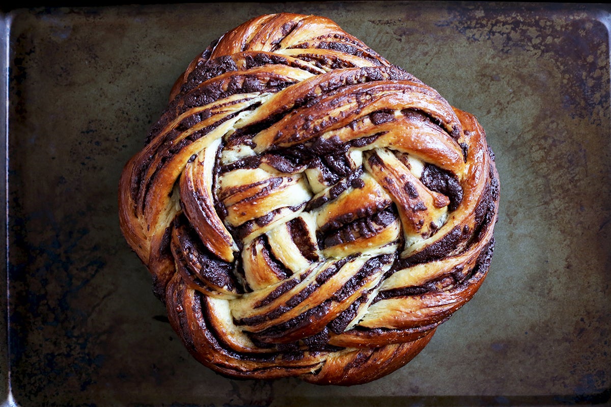 Shaping Babka via @kingarthurflour