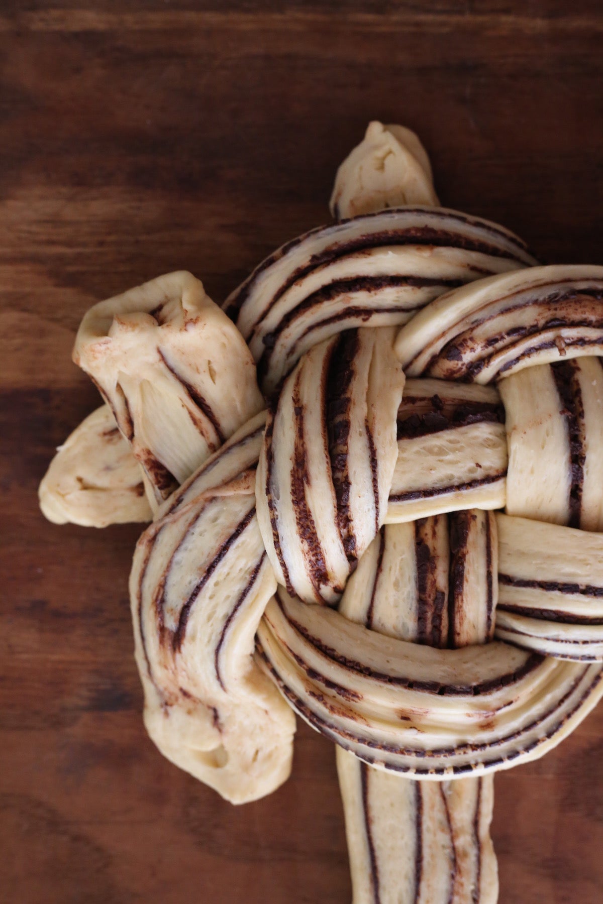 Shaping Babka via @kingarthurflour