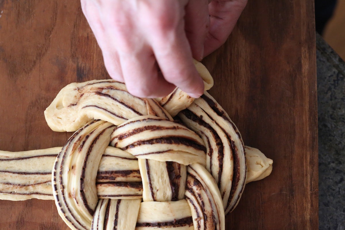 Shaping Babka via @kingarthurflour