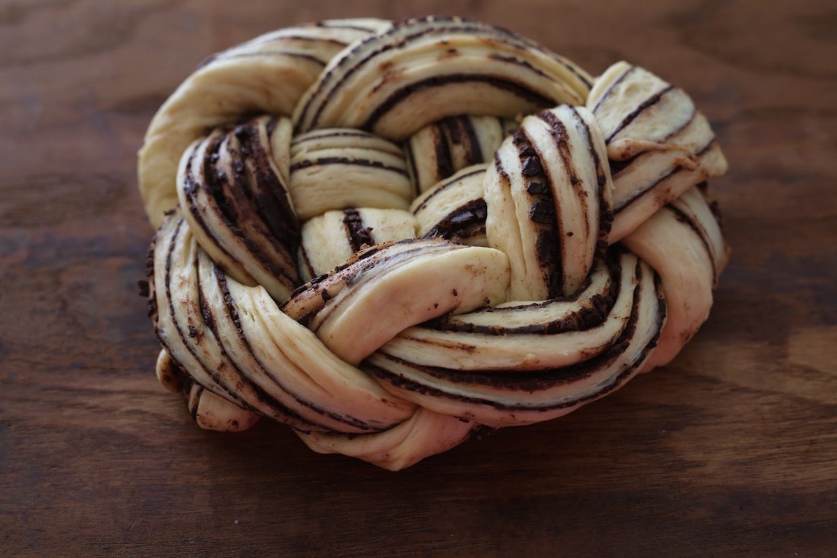 Shaping Babka via @kingarthurflour