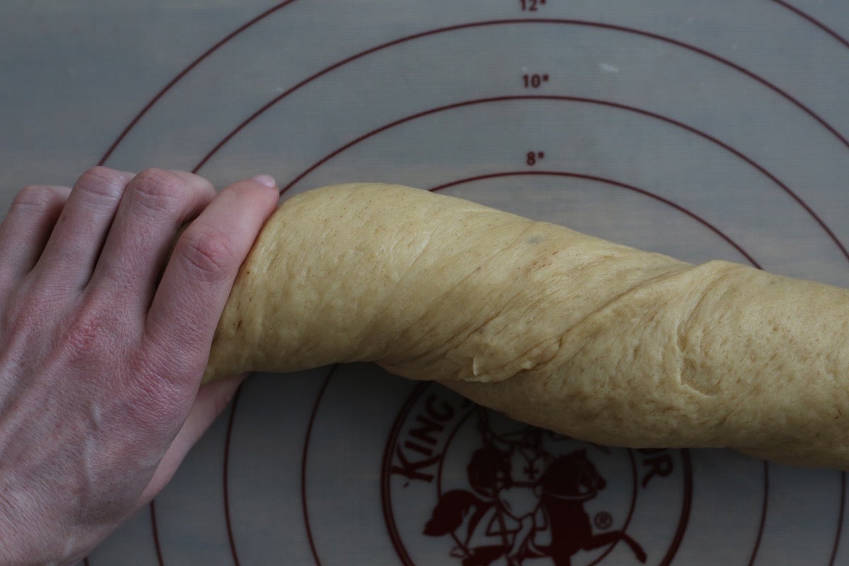 Shaping Babka via @kingarthurflour