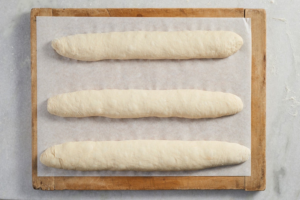 Classic Baguettes Bakealong via @kingarthurflour