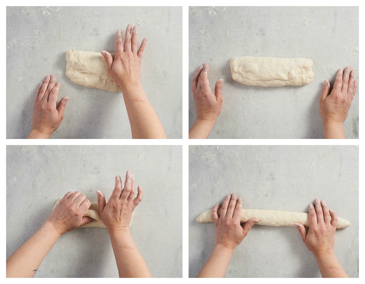 Classic Baguettes Bakealong via @kingarthurflour