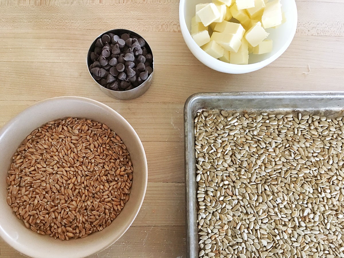 Fresh-milled spelt scones via @kingarthurflour