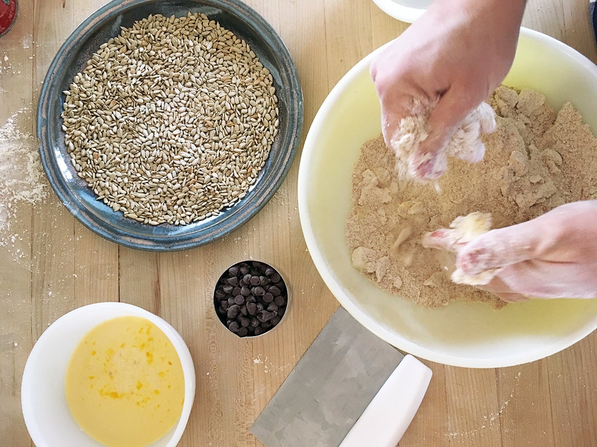 Fresh-milled spelt scones via @kingarthurflour