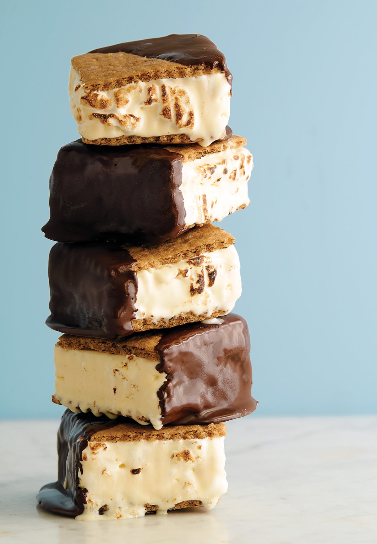 s'mores ice cream sandwiches via @ kingarthurflour