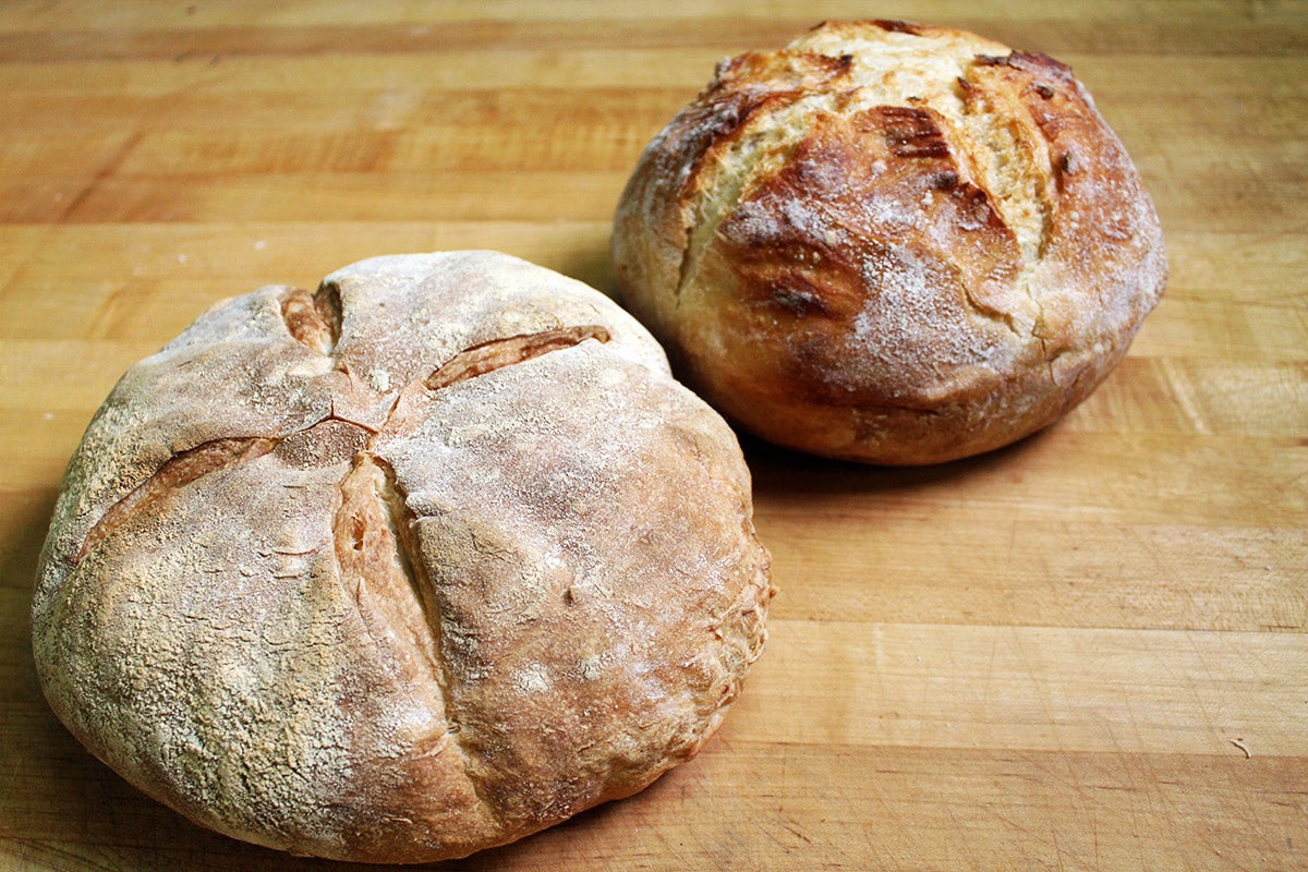 Baking in a cold Dutch oven