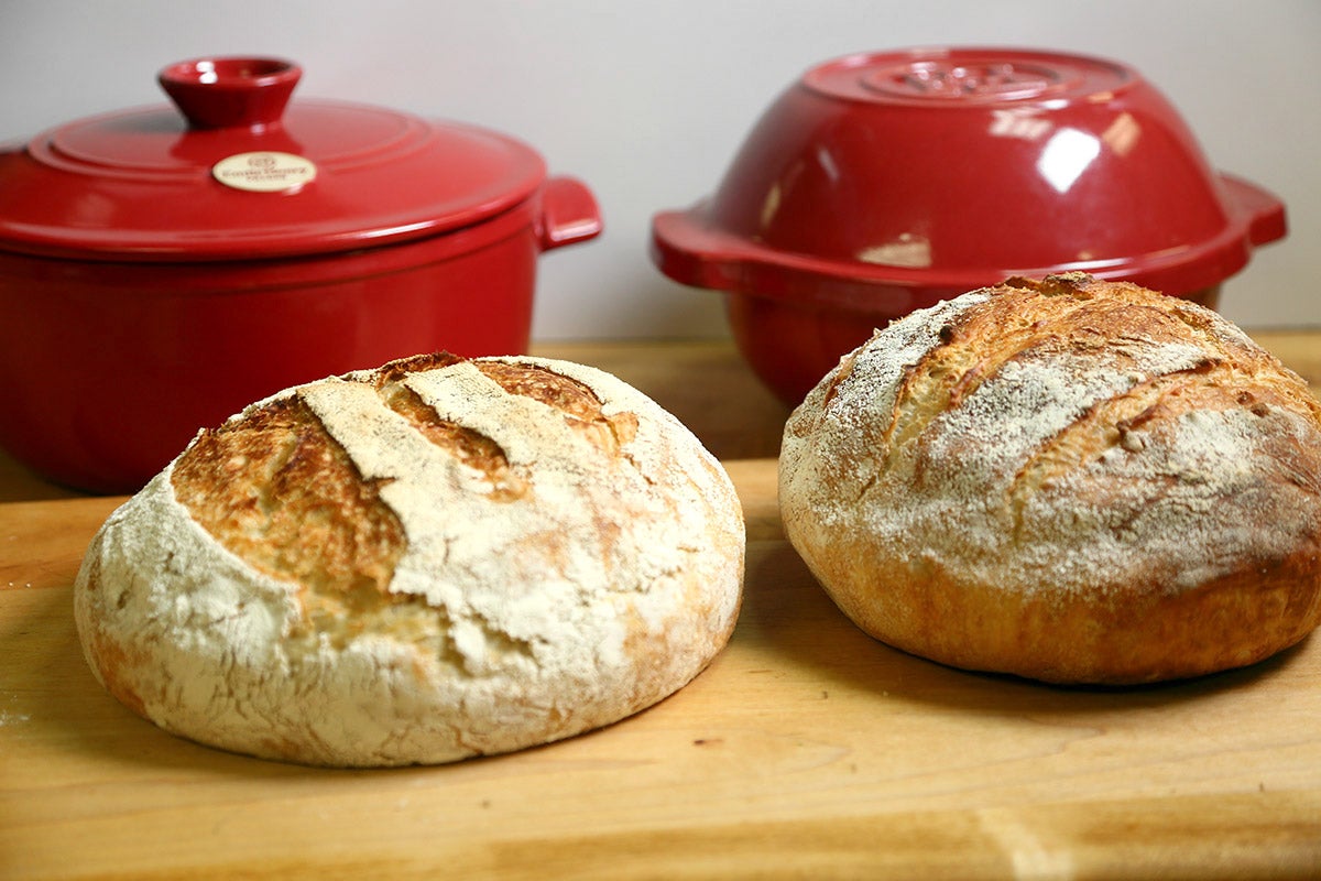 Baking in a cold Dutch oven via @kingarthurflour