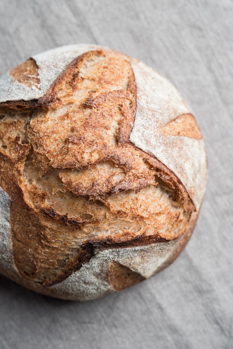 Scoring bread dough via @kingarthurflour