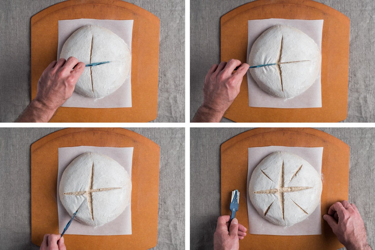 Tips for scoring bread dough via @kingarthurflour