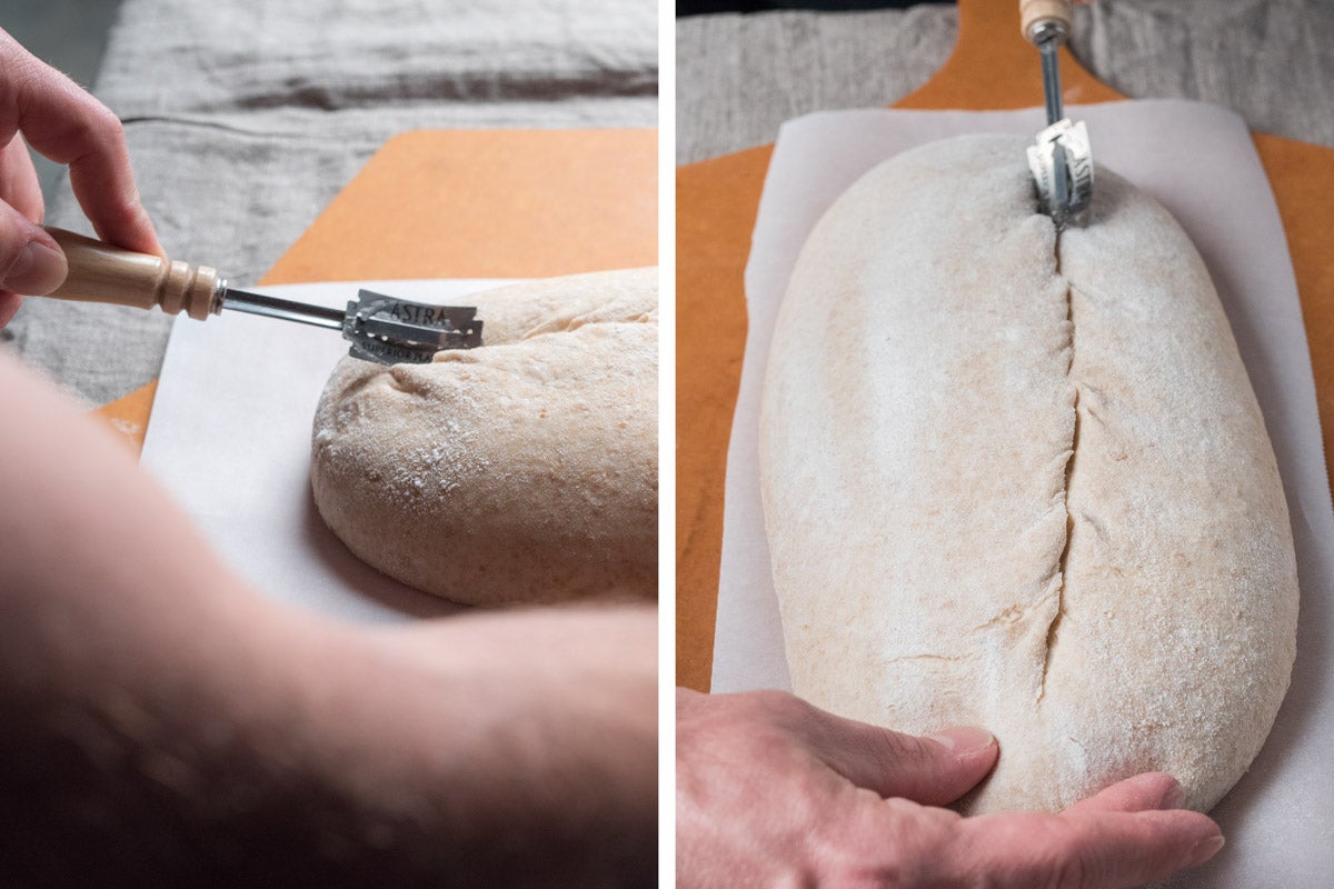 Tips for scoring bread dough via @kingarthurflour