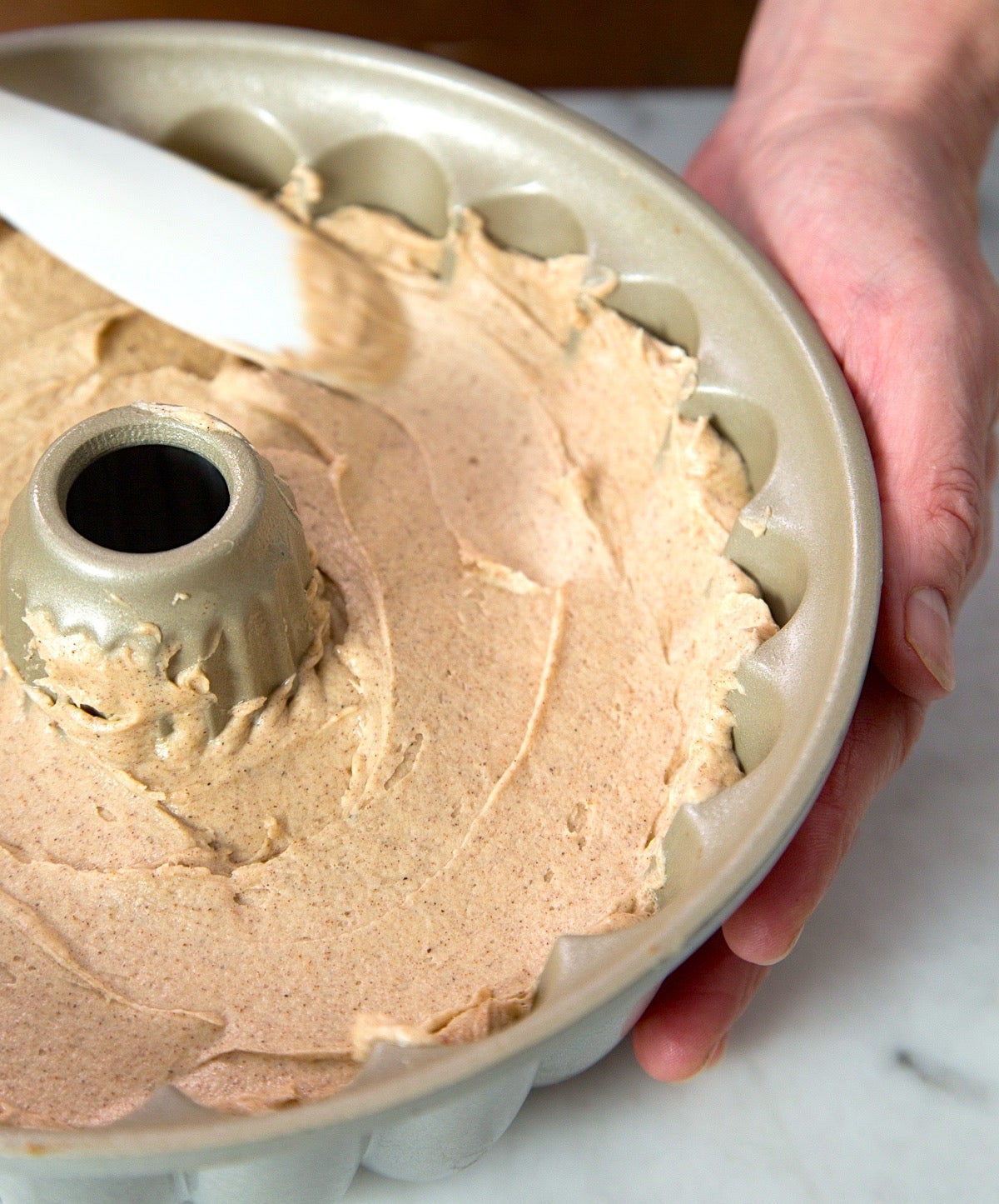 Chai-Spiced Bundt Cake via @kingarthurflour