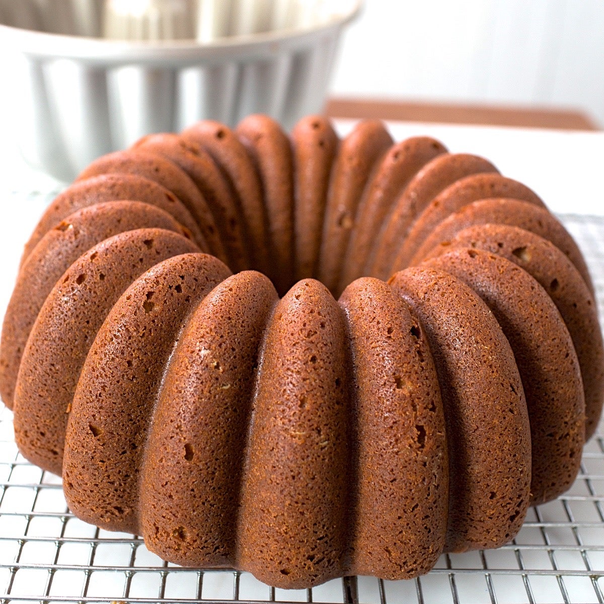 Chai-Spiced Bundt Cake via @kingarthurflour