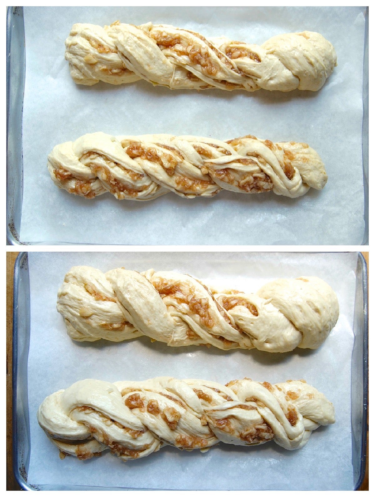 Cinnamon-Apple Twist Bread Bakealong via @kingarthurflour