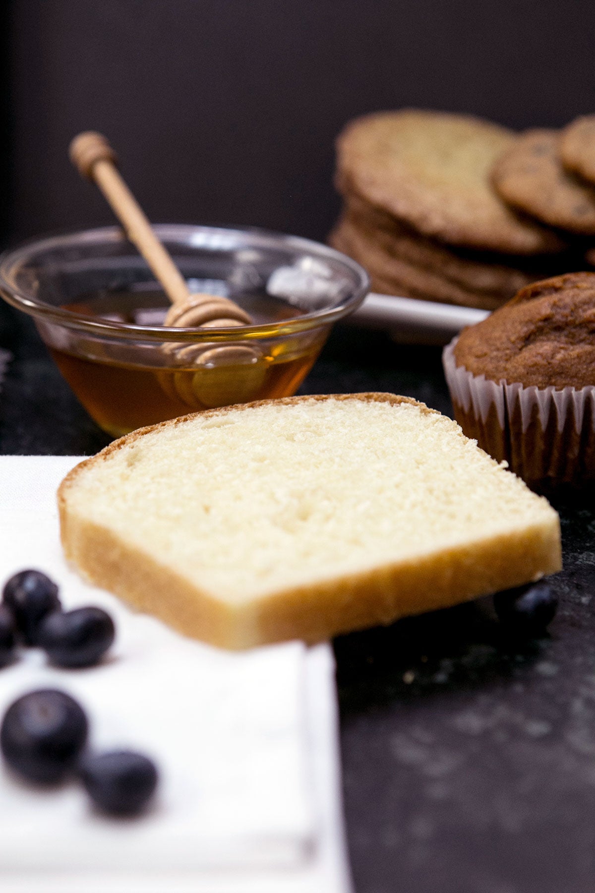 Baking with liquid sweeteners via @kingarthurflour