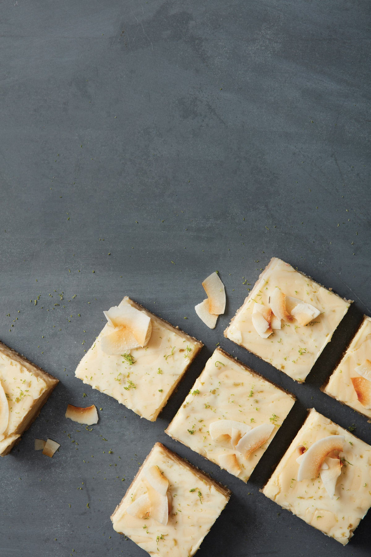 Key lime coconut squares via @kingarthurflour