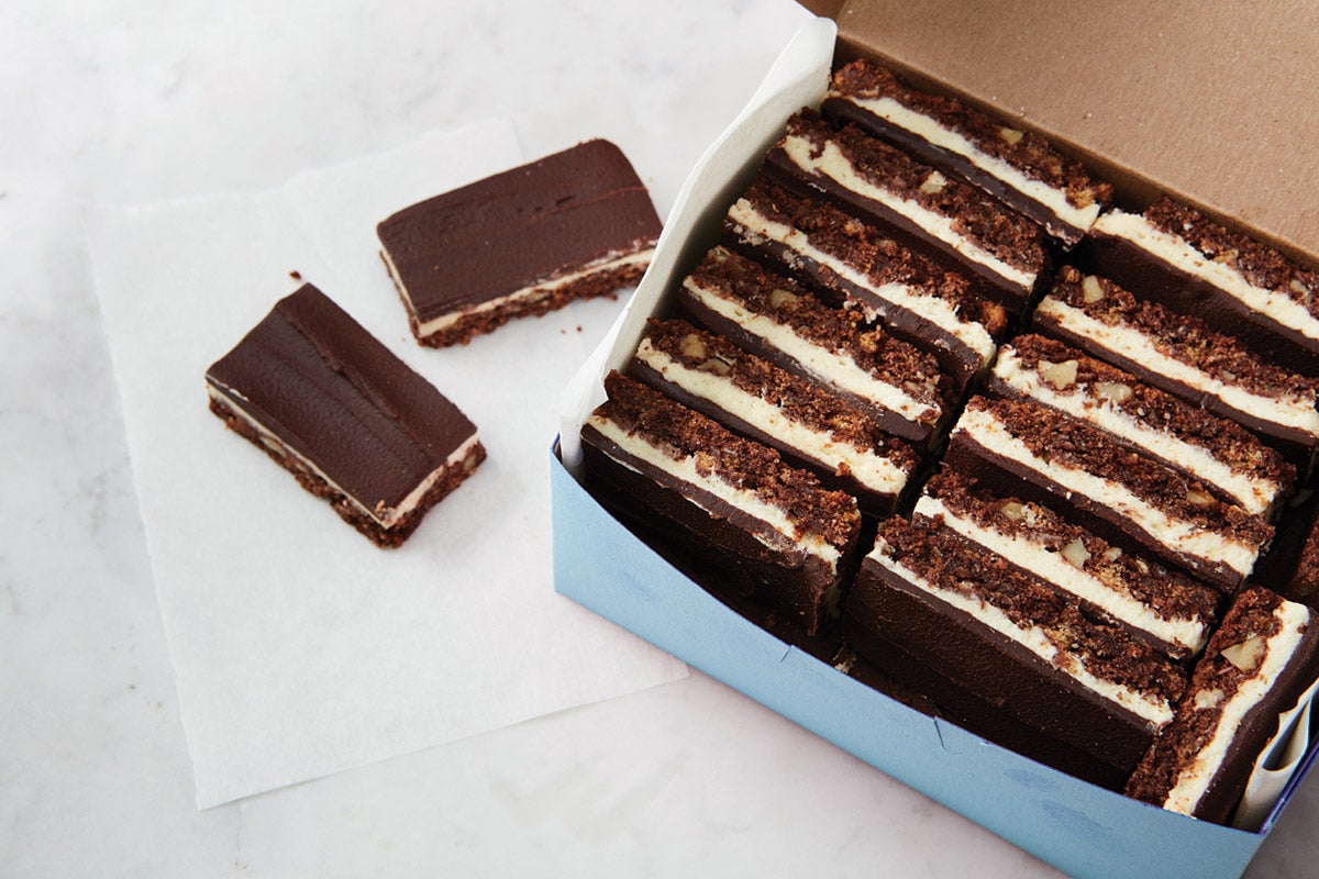 Nanaimo bars via @kingarthurflour