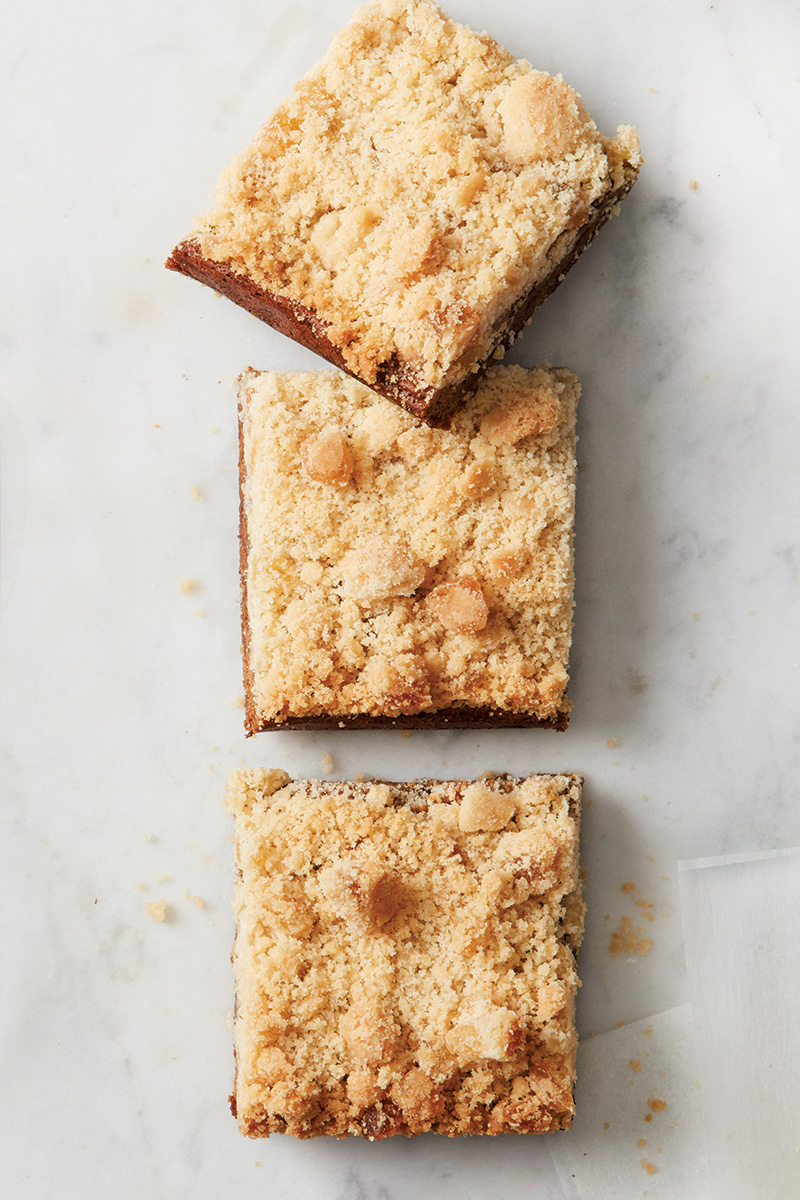 sticky ginger squares via @kingarthurflour