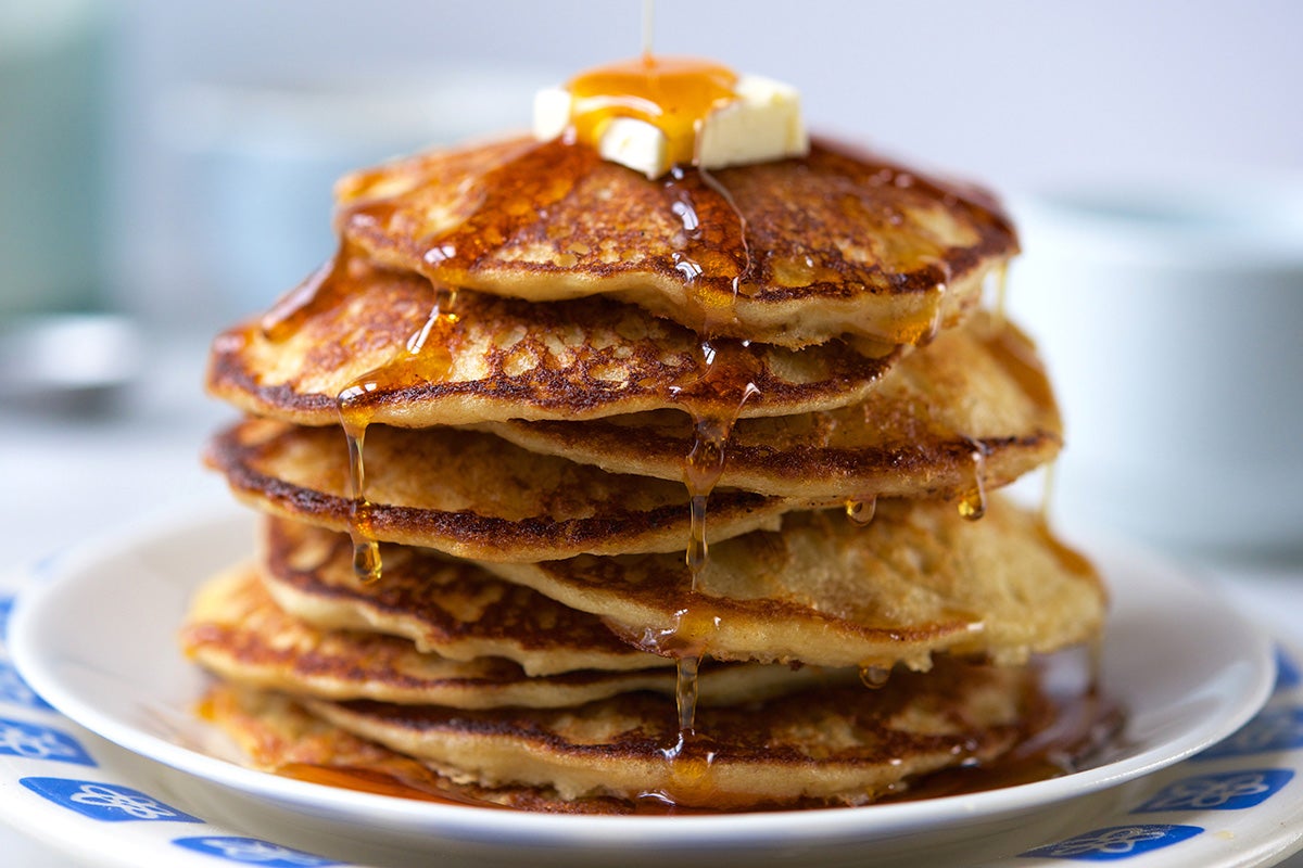 whole grain pancake mix via @kingarthurflour