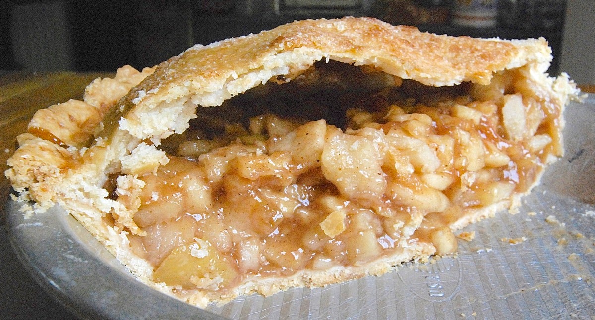 How to Prevent the Gap in Pie Crust via @kingarthurflour