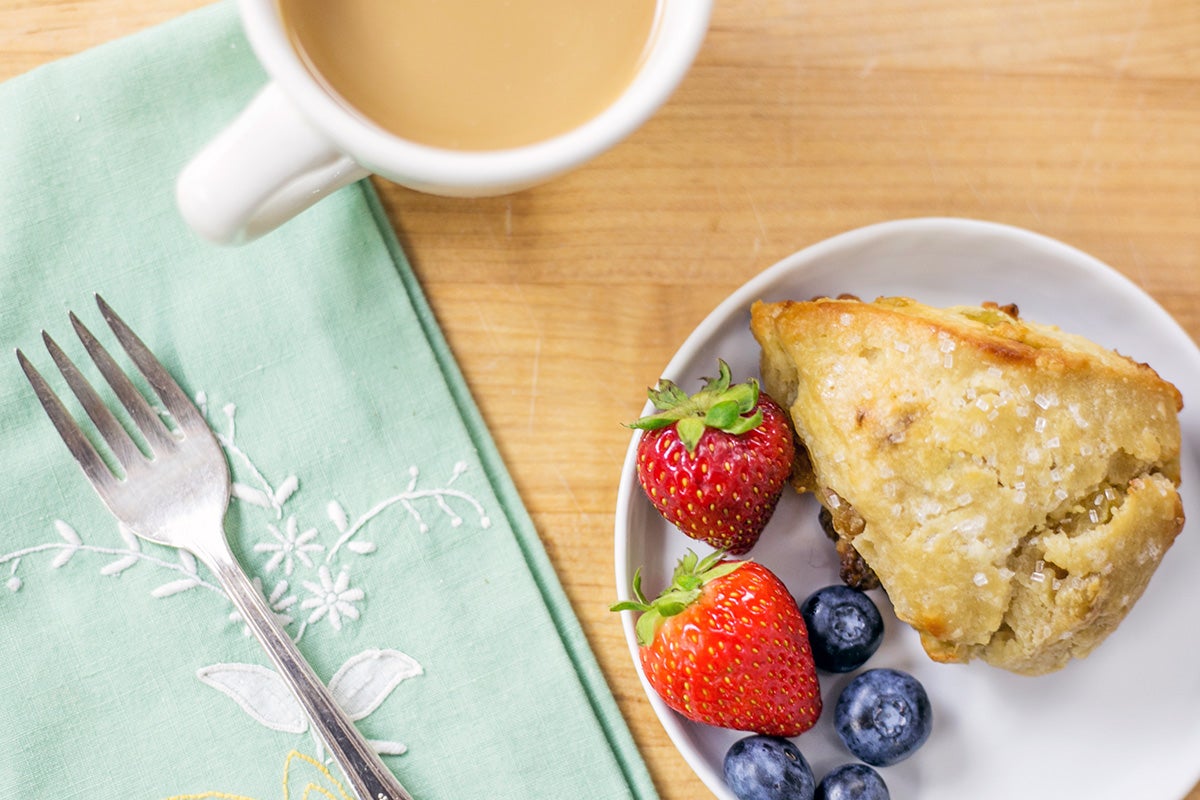 Dairy-free breakfast via @kingarthuflour