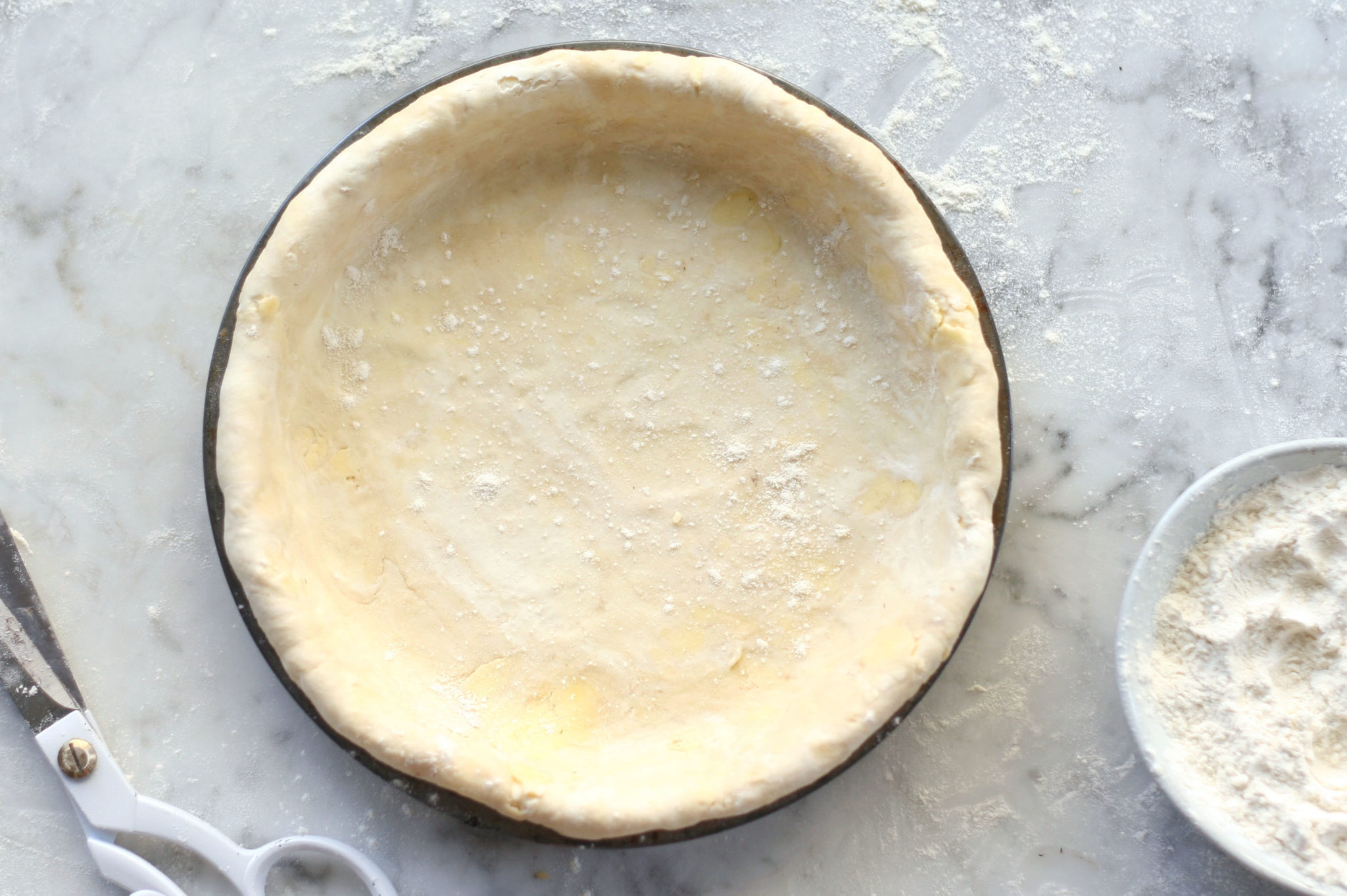 Cream cheese dough pie crust via @KingArthurFlour