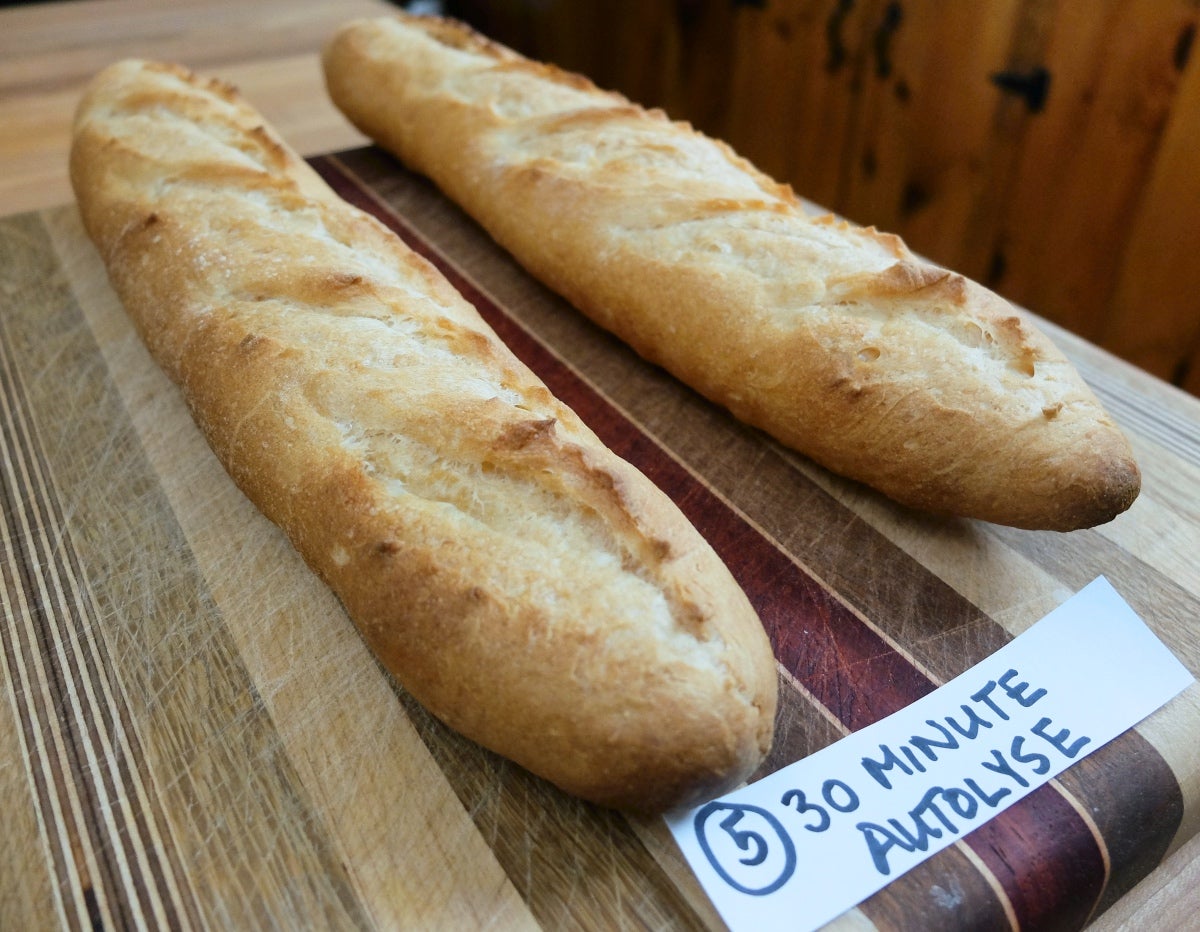 Using the autolyse method via @kingarthurflour