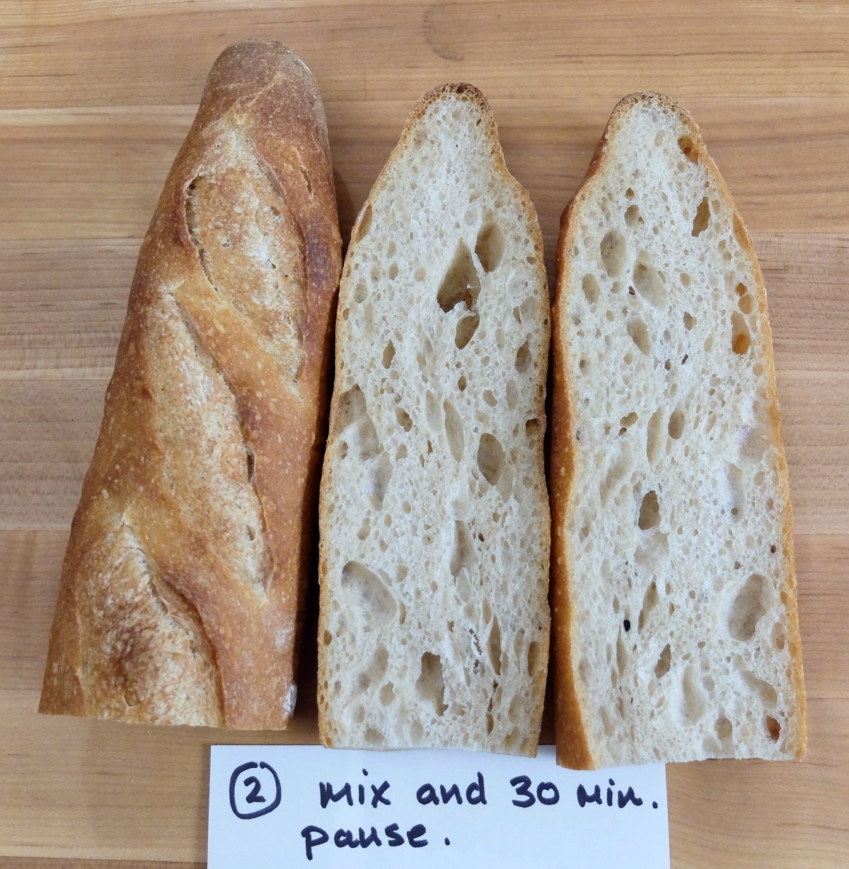 Using the autolyse method via @kingarthurflour