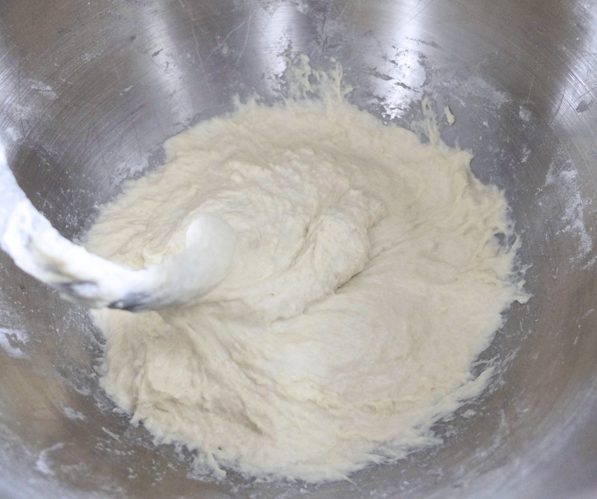 Using the autolyse method via @kingarthurflour